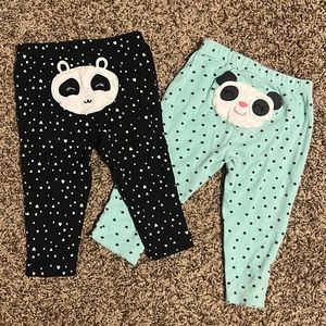 Panda Butt Baby Pants - 9 & 12 Months